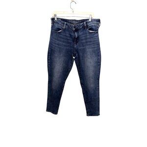 American Eagle Outfitters Stretch X4 Skinny Jeans Womens Size 18 Long Medium Was